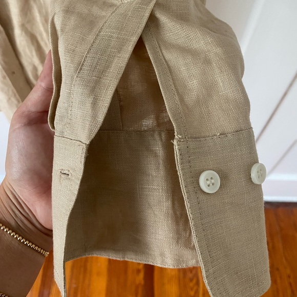 Linen Zara Button Up - Picture 3 of 5